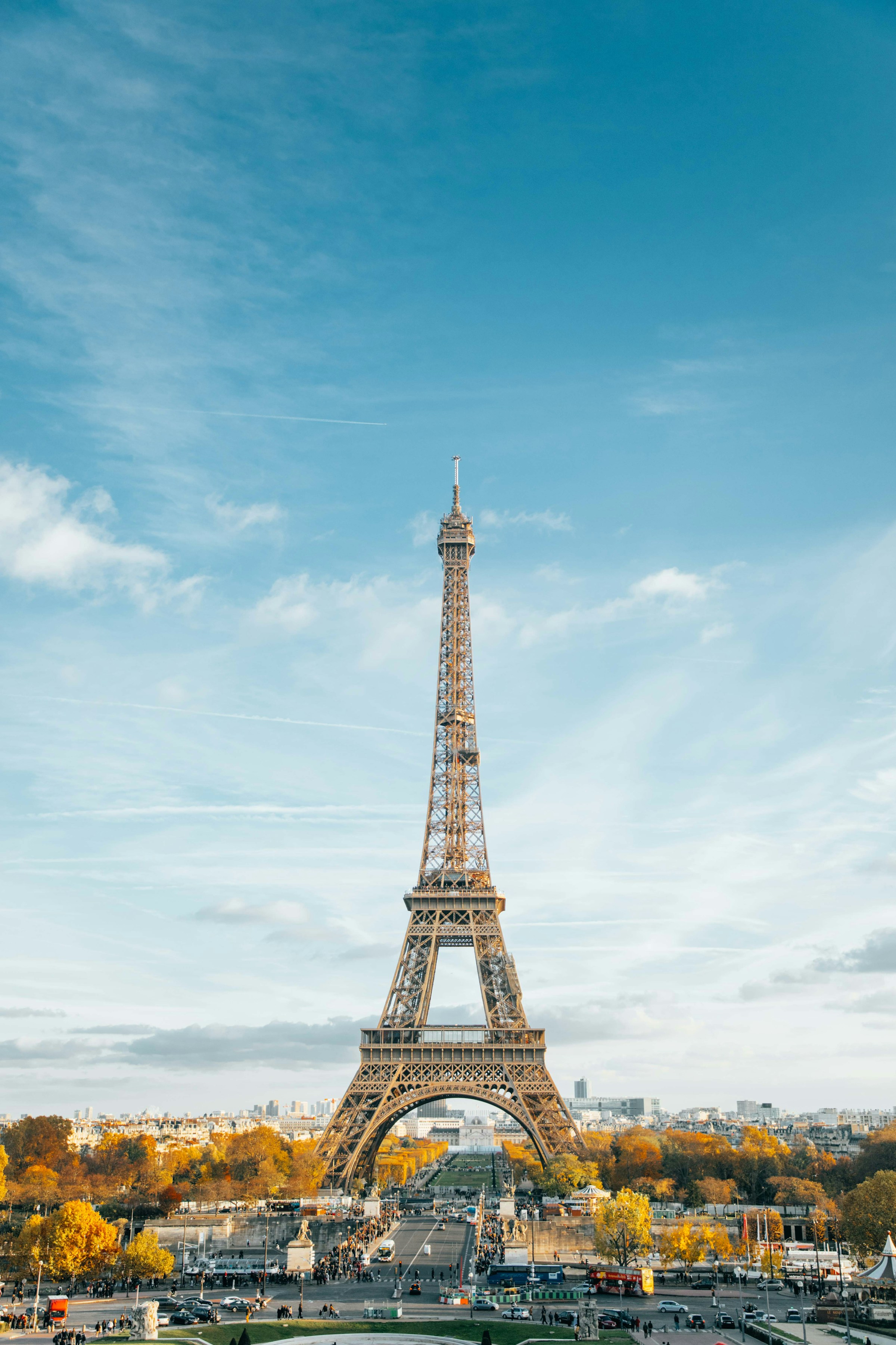Paris at dusk